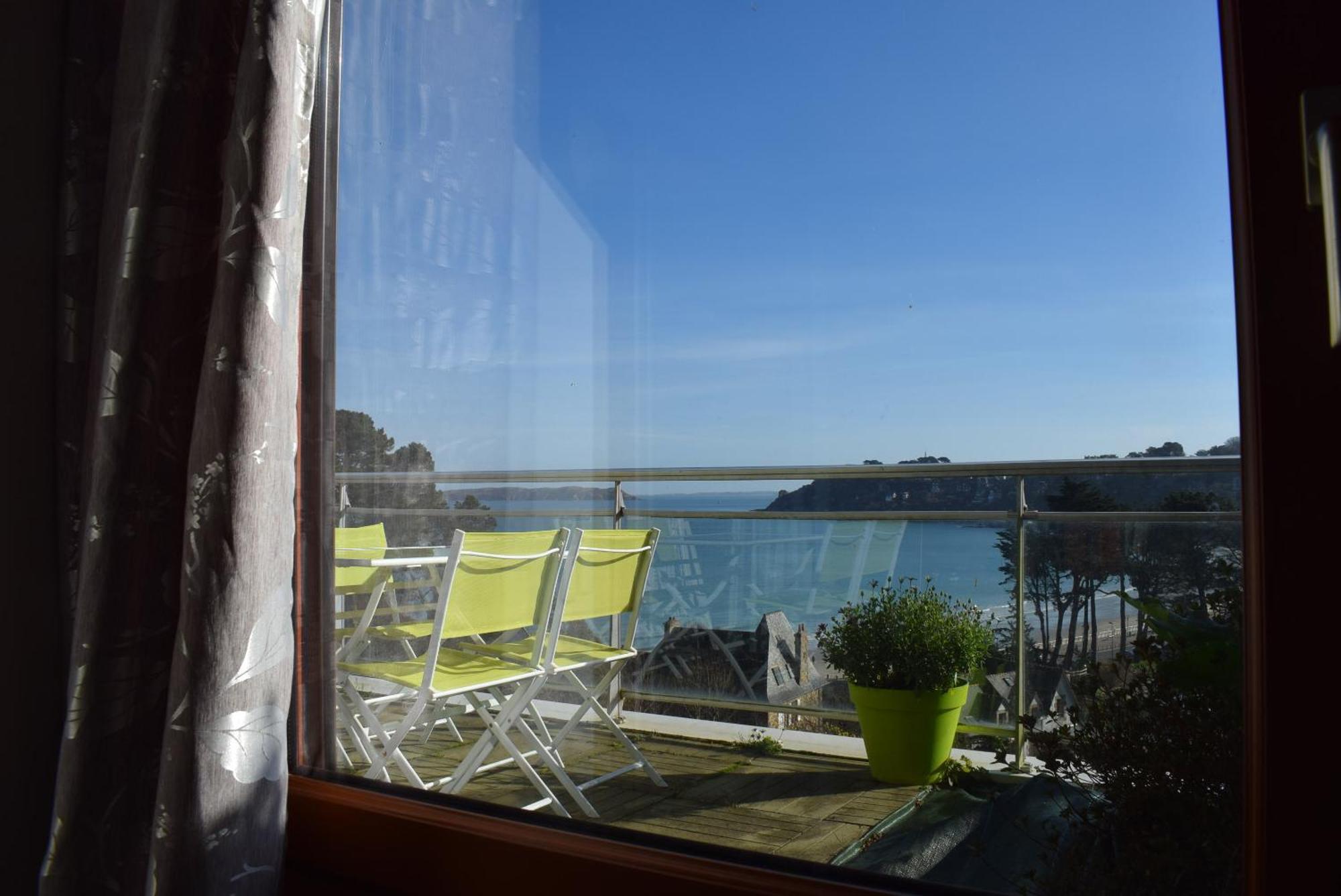 Appartement 2-4 pers VUE MER EXCEPTIONNELLE avec terrasse à PERROS-GUIREC - Ref 908 Exterior foto